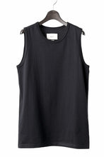 Load image into Gallery viewer, N/07 NO SLEEVE TOP / CLASSIC JERSEY (BLACK)