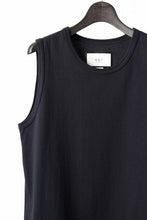 Load image into Gallery viewer, N/07 NO SLEEVE TOP / CLASSIC JERSEY (BLACK)