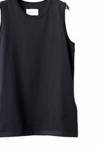 Load image into Gallery viewer, N/07 NO SLEEVE TOP / CLASSIC JERSEY (BLACK)