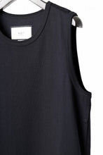 Load image into Gallery viewer, N/07 NO SLEEVE TOP / CLASSIC JERSEY (BLACK)