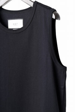 Load image into Gallery viewer, N/07 NO SLEEVE TOP / CLASSIC JERSEY (BLACK)