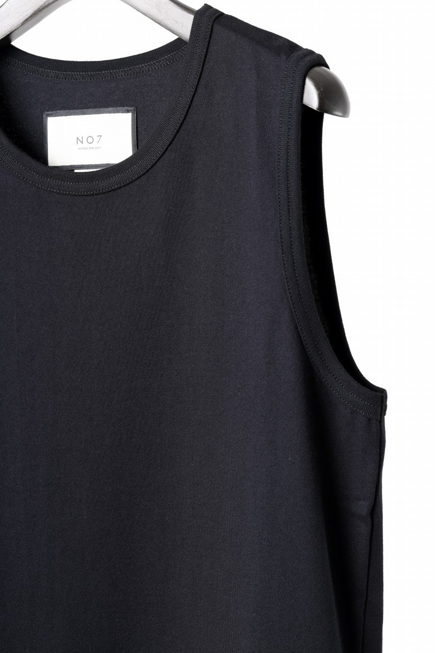 Load image into Gallery viewer, N/07 NO SLEEVE TOP / CLASSIC JERSEY (BLACK)