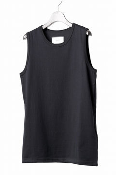 Load image into Gallery viewer, N/07 NO SLEEVE TOP / CLASSIC JERSEY (BLACK)