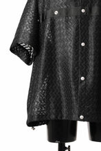 画像をギャラリービューアに読み込む, A.F ARTEFACT SNAPPED SQUEEZING SHIRT / SHADOW LACE (BLACK)