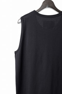 Load image into Gallery viewer, N/07 NO SLEEVE TOP / CLASSIC JERSEY (BLACK)