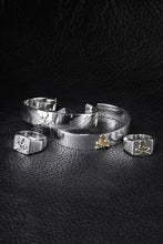 Load image into Gallery viewer, mastermind JAPAN COLLEGE RING (SILVER)
