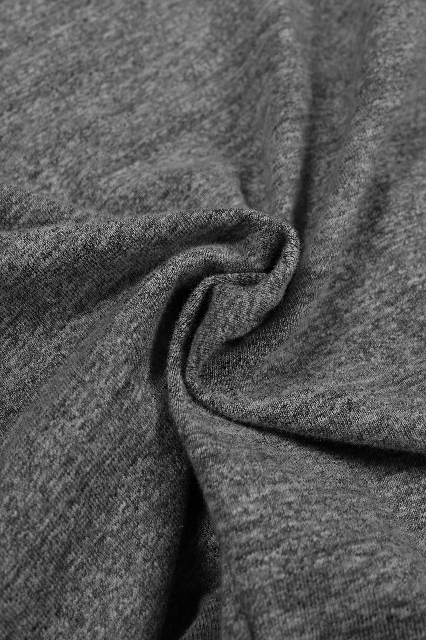 画像をギャラリービューアに読み込む, FULLCOUNT HEATHER GRAY T SHIRT / 16/1 RAFFY JERSEY CIRCULAR KNITTED (HEATHER GRAY)