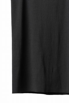 画像をギャラリービューアに読み込む, N/07 MINIMAL TANK TOP / SUPER STRETCH BARE TELECO (BLACK)