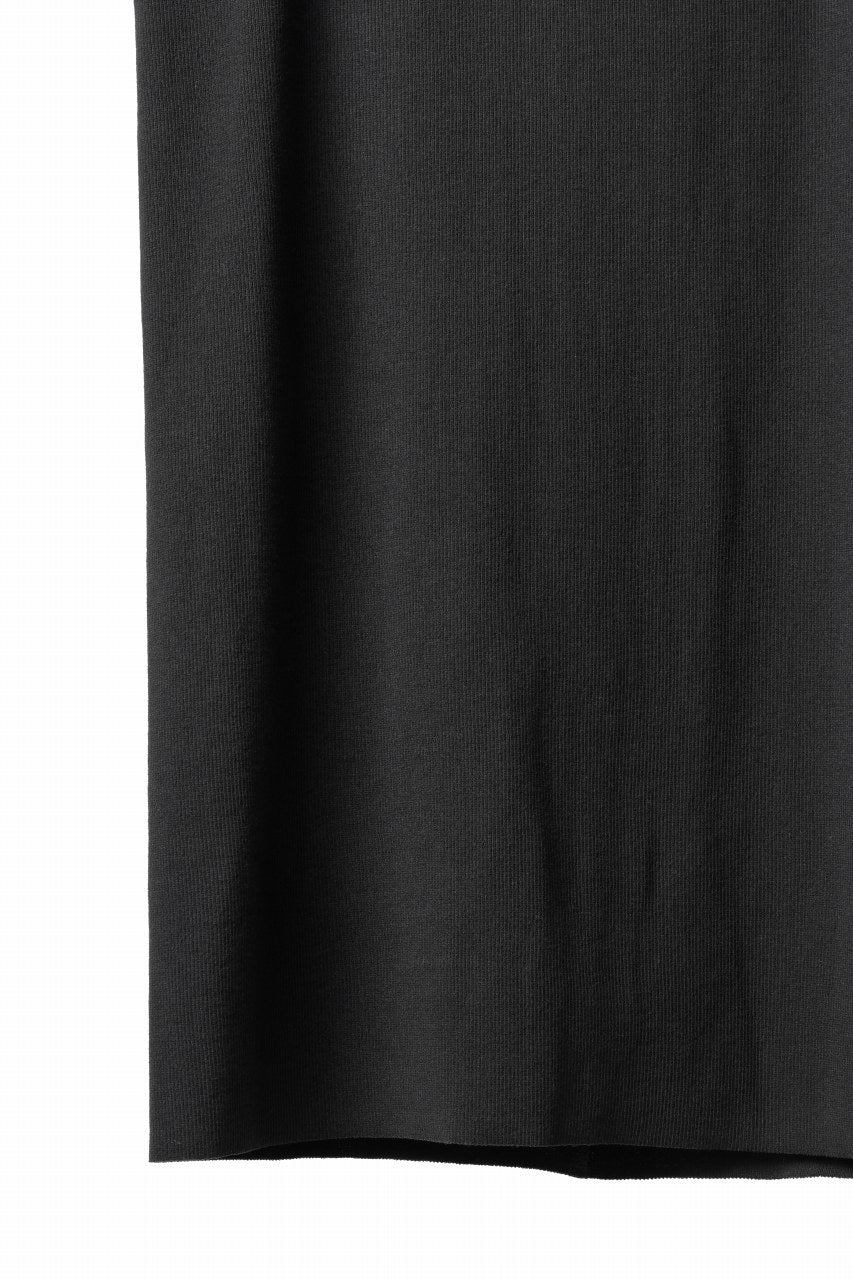 画像をギャラリービューアに読み込む, N/07 MINIMAL TANK TOP / SUPER STRETCH BARE TELECO (BLACK)