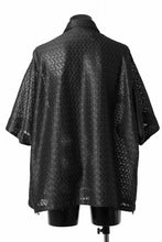 画像をギャラリービューアに読み込む, A.F ARTEFACT SNAPPED SQUEEZING SHIRT / SHADOW LACE (BLACK)