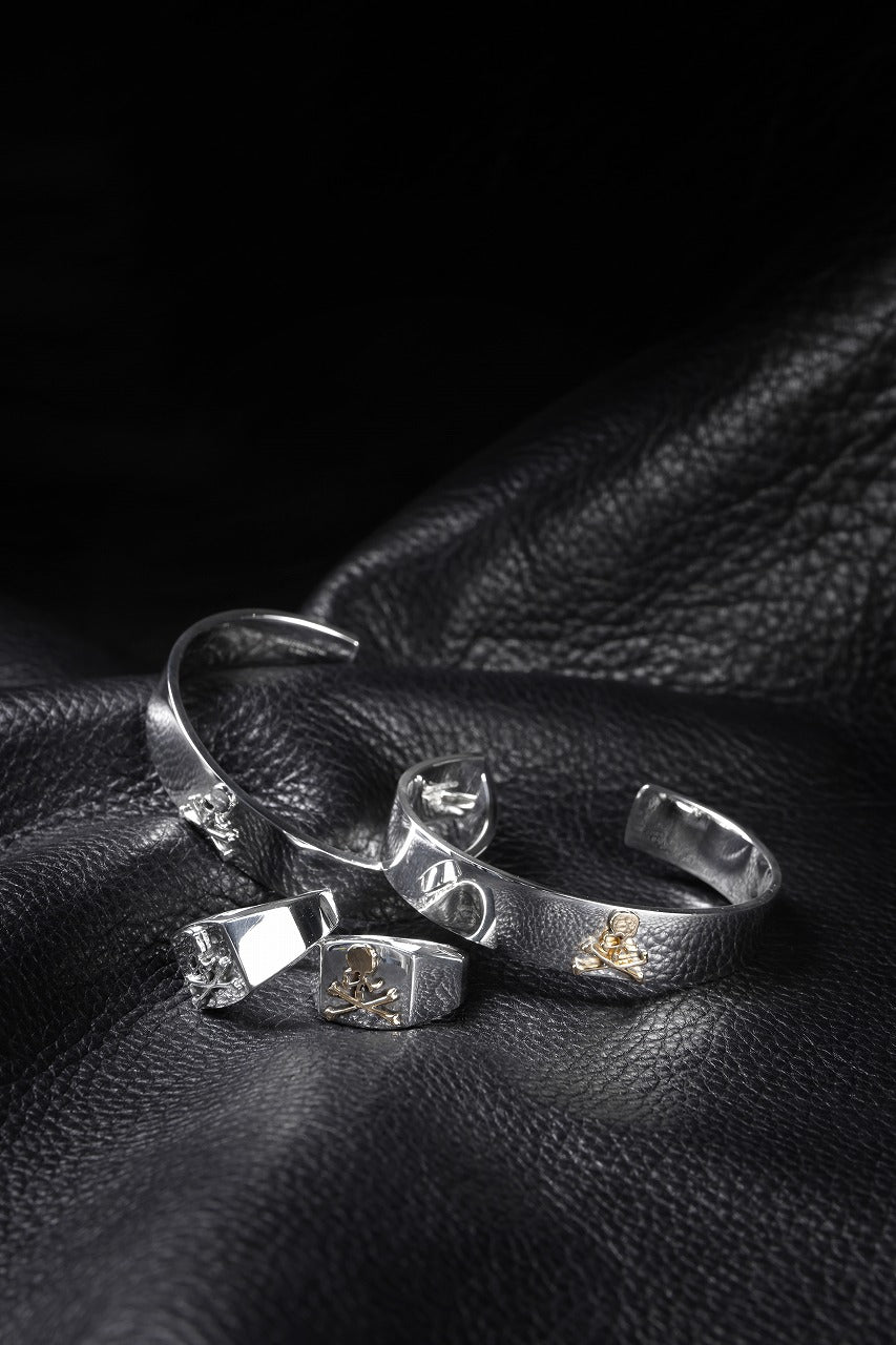 Load image into Gallery viewer, mastermind JAPAN COLLEGE RING (SILVER)