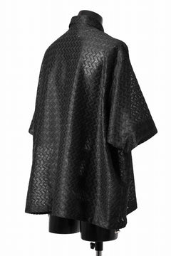 画像をギャラリービューアに読み込む, A.F ARTEFACT SNAPPED SQUEEZING SHIRT / SHADOW LACE (BLACK)