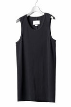 画像をギャラリービューアに読み込む, N/07 MINIMAL TANK TOP / SUPER STRETCH BARE TELECO (BLACK)