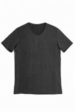 画像をギャラリービューアに読み込む, black crow x LOOM exclusive short sleeve tops / dyed zimbabwe cotton jersey (濃墨)