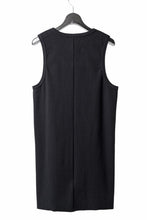 画像をギャラリービューアに読み込む, N/07 MINIMAL TANK TOP / SUPER STRETCH BARE TELECO (BLACK)