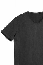 画像をギャラリービューアに読み込む, black crow x LOOM exclusive short sleeve tops / dyed zimbabwe cotton jersey (濃墨)