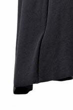 画像をギャラリービューアに読み込む, N/07 MINIMAL TANK TOP / SUPER STRETCH BARE TELECO (BLACK)