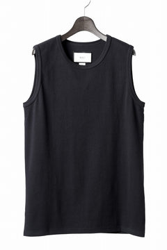 画像をギャラリービューアに読み込む, N/07 NO SLEEVE TOP / SUPER STRETCH BARE TELECO (BLACK)