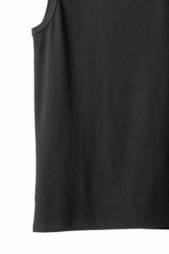 画像をギャラリービューアに読み込む, N/07 NO SLEEVE TOP / SUPER STRETCH BARE TELECO (BLACK)