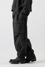 画像をギャラリービューアに読み込む, th products NERDRUM / Cargo Pants / recycled nylon stretch taffeta (black)