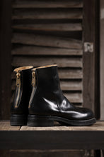 Load image into Gallery viewer, Portaille exclusive CLASSIC BACK ZIP BOOTS / HORWEEN CHROMEXCEL (BLACK)