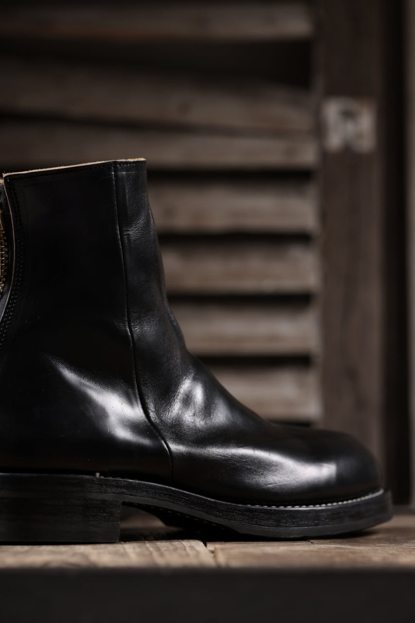 Load image into Gallery viewer, Portaille exclusive CLASSIC BACK ZIP BOOTS / HORWEEN CHROMEXCEL (BLACK)