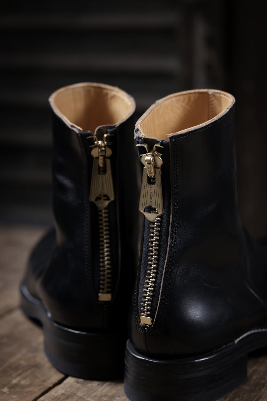Load image into Gallery viewer, Portaille exclusive CLASSIC BACK ZIP BOOTS / HORWEEN CHROMEXCEL (BLACK)