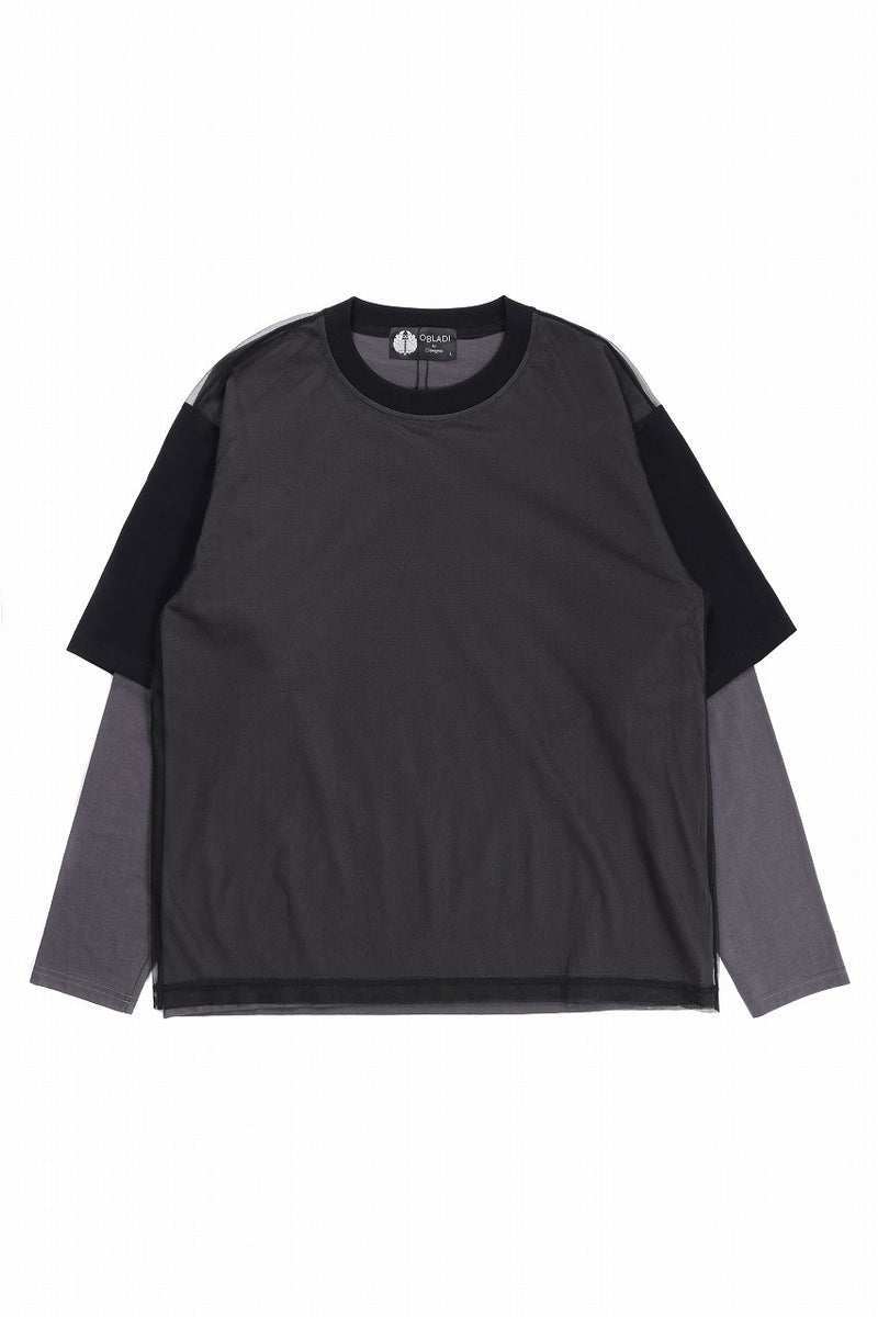 ＆ロゴオーバーサイズTシャツ＜セージグリーン＞(S セージ