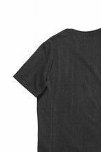 画像をギャラリービューアに読み込む, black crow x LOOM exclusive short sleeve tops / dyed zimbabwe cotton jersey (濃墨)