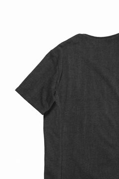 画像をギャラリービューアに読み込む, black crow x LOOM exclusive short sleeve tops / dyed zimbabwe cotton jersey (濃墨)