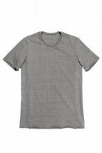 Load image into Gallery viewer, black crow x LOOM exclusive short sleeve tops / dyed medium cotton jersey (淡墨)