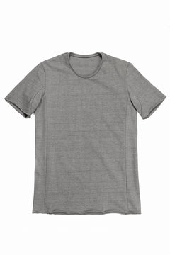 Load image into Gallery viewer, black crow x LOOM exclusive short sleeve tops / dyed medium cotton jersey (淡墨)