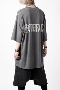画像をギャラリービューアに読み込む, A.F ARTEFACT LOOSEY T-SHIRT / PRINT TYPE-A (GREY)