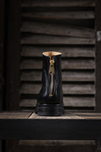 Load image into Gallery viewer, Portaille exclusive CLASSIC BACK ZIP BOOTS / HORWEEN CHROMEXCEL (BLACK)