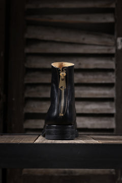 Load image into Gallery viewer, Portaille exclusive CLASSIC BACK ZIP BOOTS / HORWEEN CHROMEXCEL (BLACK)