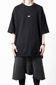 画像をギャラリービューアに読み込む, A.F ARTEFACT LOOSEY T-SHIRT / PRINT TYPE-A (BLACK)