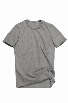 Load image into Gallery viewer, black crow x LOOM exclusive short sleeve tops / dyed medium cotton jersey (淡墨)