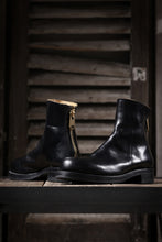 Load image into Gallery viewer, Portaille exclusive CLASSIC BACK ZIP BOOTS / HORWEEN CHROMEXCEL (BLACK)