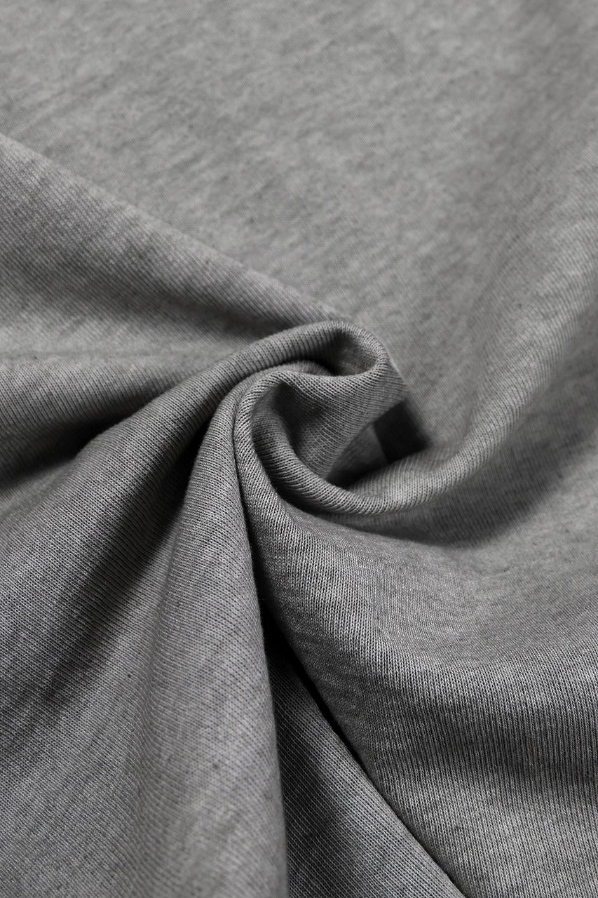 Load image into Gallery viewer, black crow x LOOM exclusive short sleeve tops / dyed medium cotton jersey (淡墨)