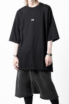 画像をギャラリービューアに読み込む, A.F ARTEFACT LOOSEY T-SHIRT / PRINT TYPE-A (BLACK)