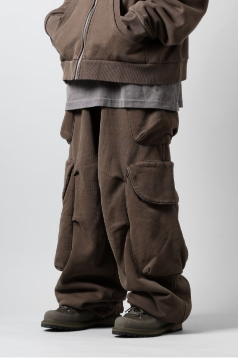 画像をギャラリービューアに読み込む, entire studios HEAVY GOCAR SWEAT PANTS (BRUNETTE)