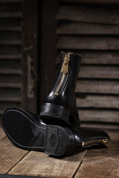 Load image into Gallery viewer, Portaille exclusive CLASSIC BACK ZIP BOOTS / HORWEEN CHROMEXCEL (BLACK)