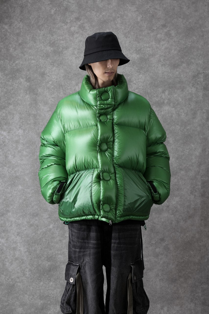 画像をギャラリービューアに読み込む, READYMADE PUFFY DOWN JACKET (GREEN)