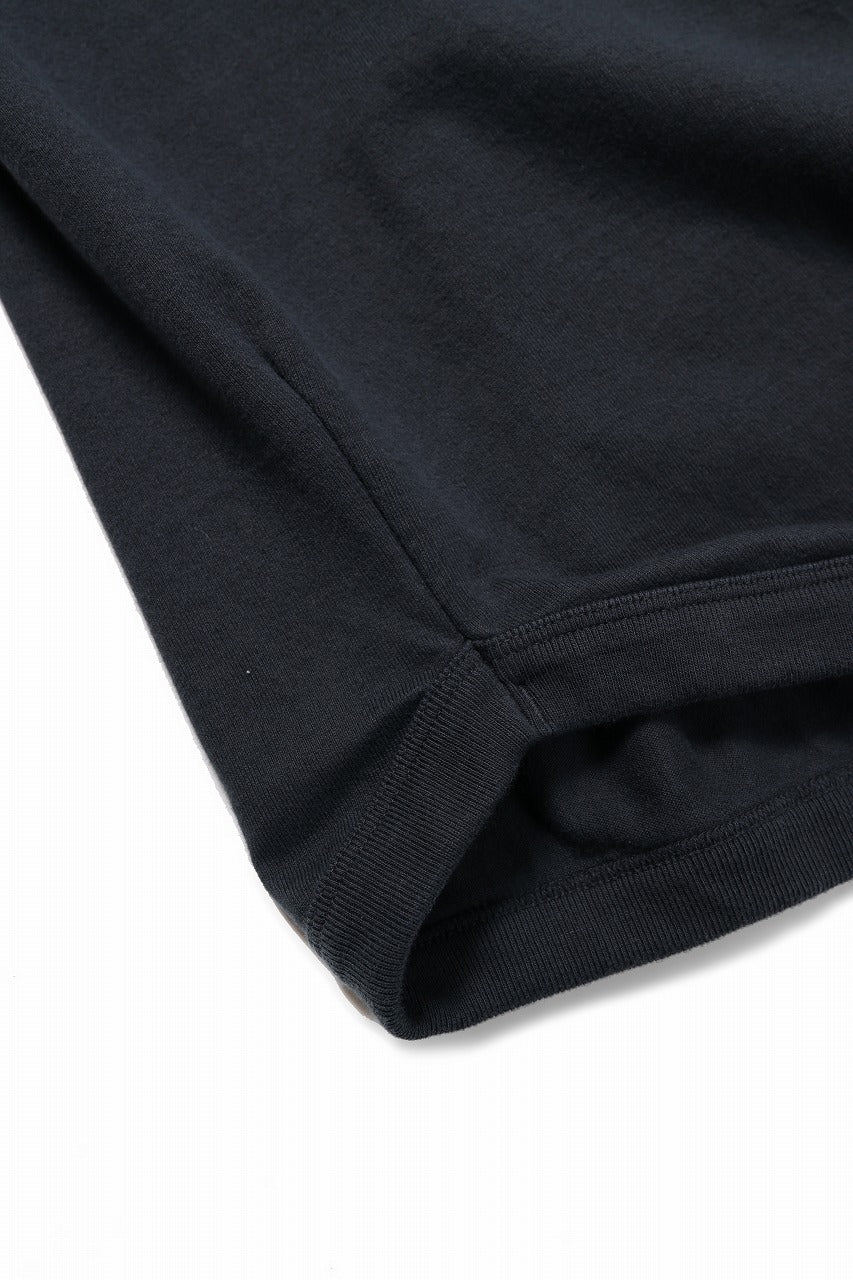 画像をギャラリービューアに読み込む, FULLCOUNT FLAT SEAM HEAVY WEIGHT T SHIRT / ORIGINAL 30/2 TIGHT TENSION JERSEY (INK BLACK)