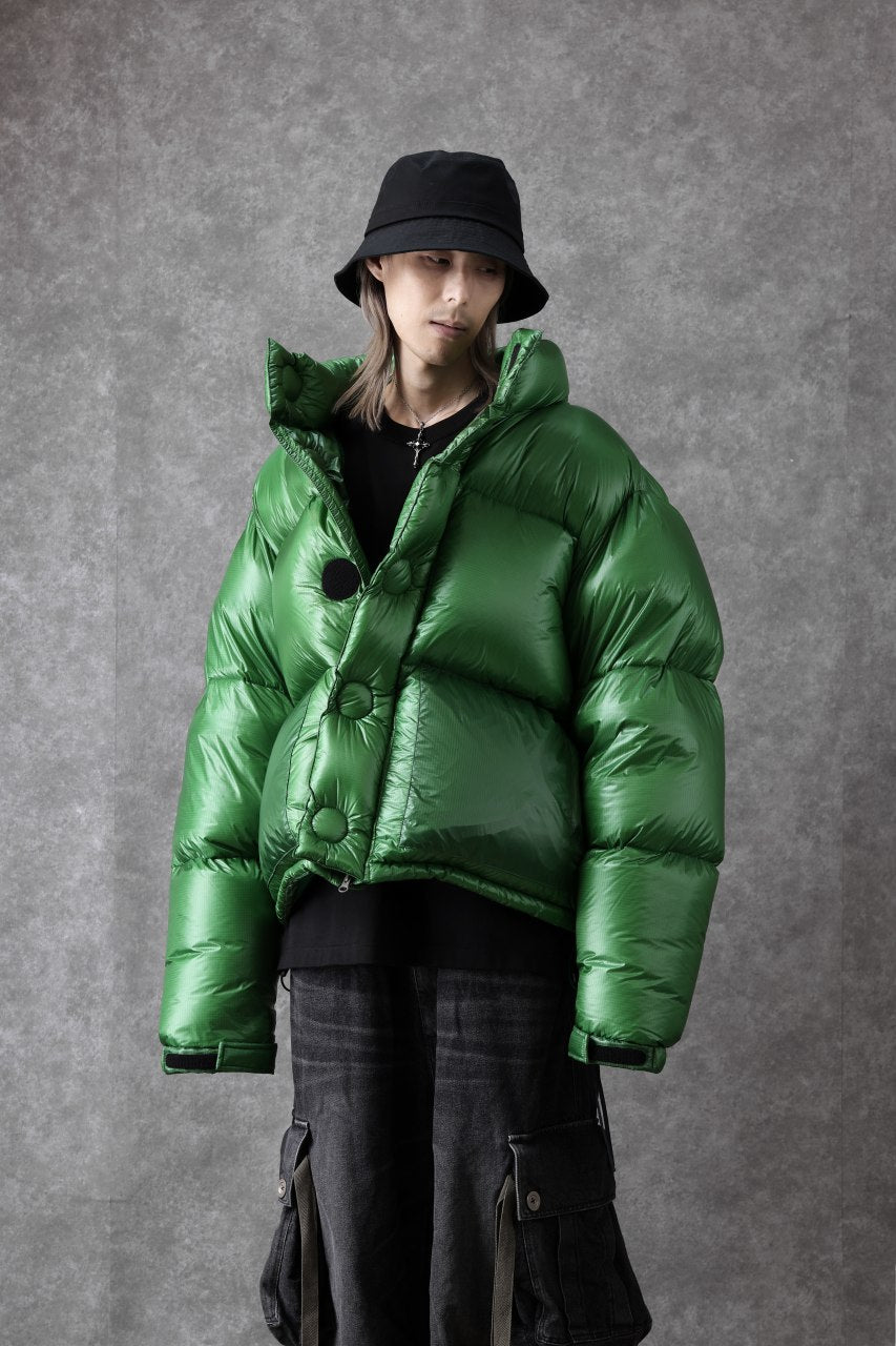画像をギャラリービューアに読み込む, READYMADE PUFFY DOWN JACKET (GREEN)