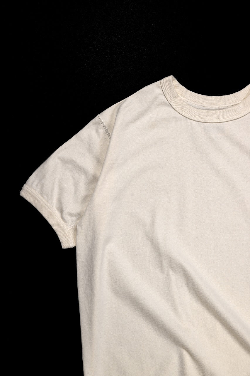 画像をギャラリービューアに読み込む, FULLCOUNT FLAT SEAM HEAVY WEIGHT T SHIRT / ORIGINAL 30/2 TIGHT TENSION JERSEY (ECRU)