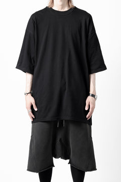 画像をギャラリービューアに読み込む, A.F ARTEFACT LOOSEY T-SHIRT / EMBROIDARY (BLACK)