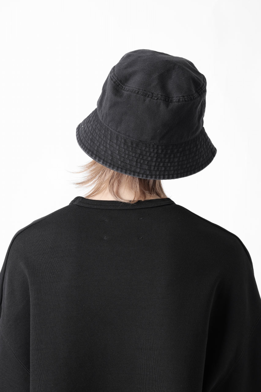画像をギャラリービューアに読み込む, Y-3 Yohji Yamamoto LOGO BUCKET HAT (BLACK)