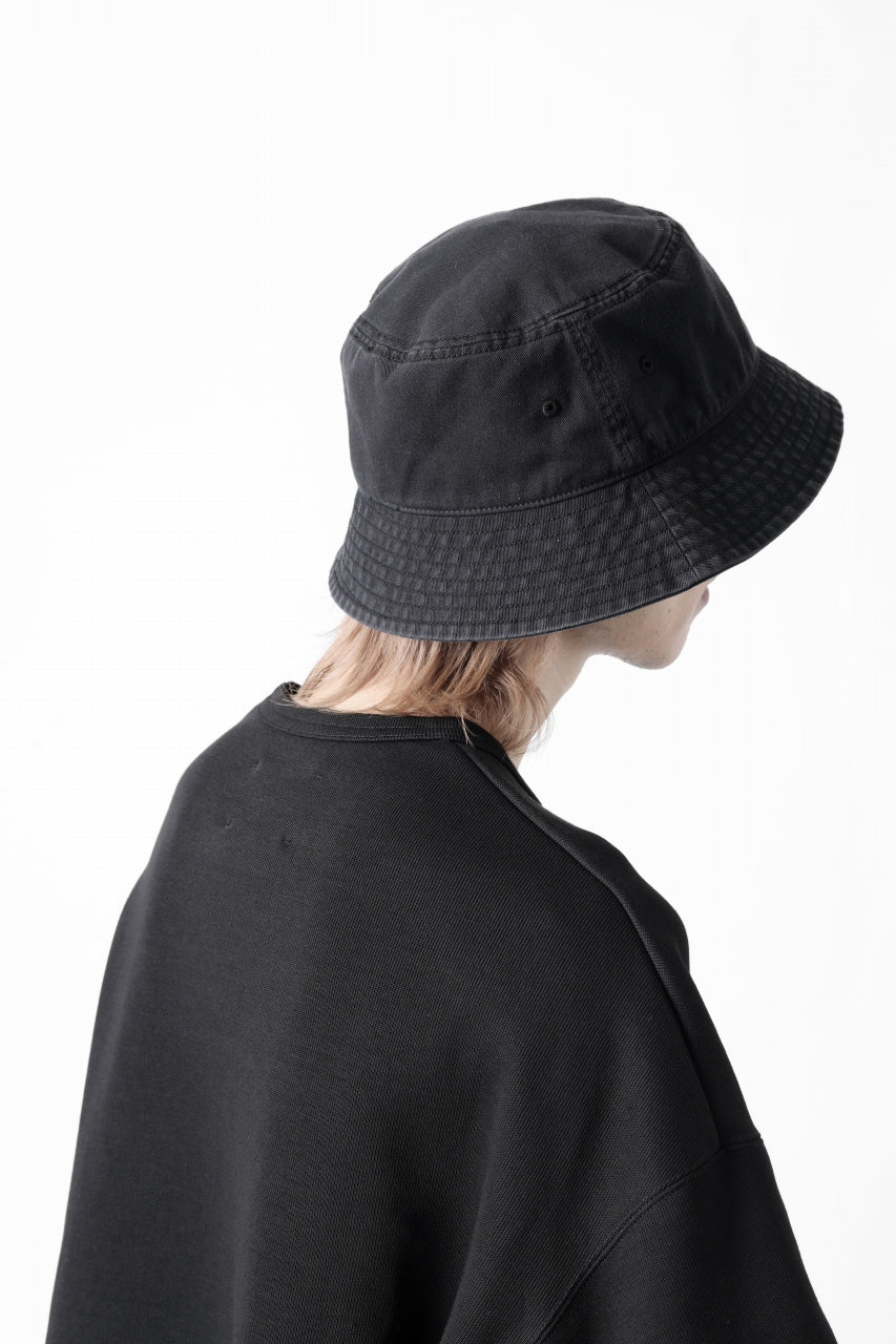 画像をギャラリービューアに読み込む, Y-3 Yohji Yamamoto LOGO BUCKET HAT (BLACK)
