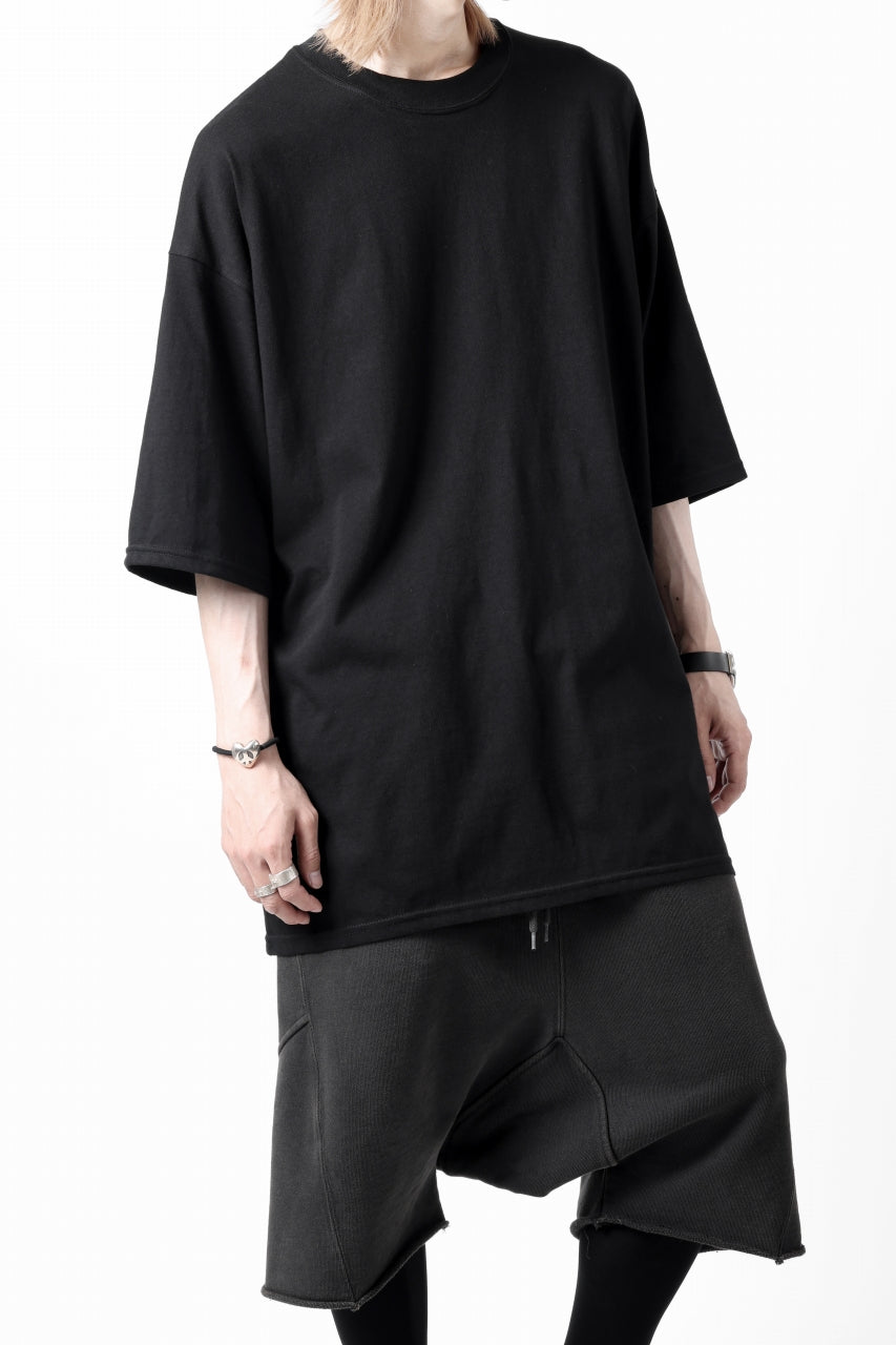 画像をギャラリービューアに読み込む, A.F ARTEFACT LOOSEY T-SHIRT / EMBROIDARY (BLACK)